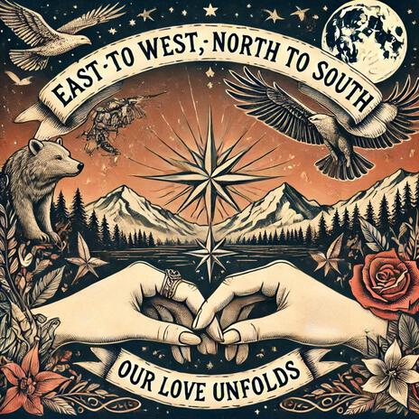 East to West, North to South