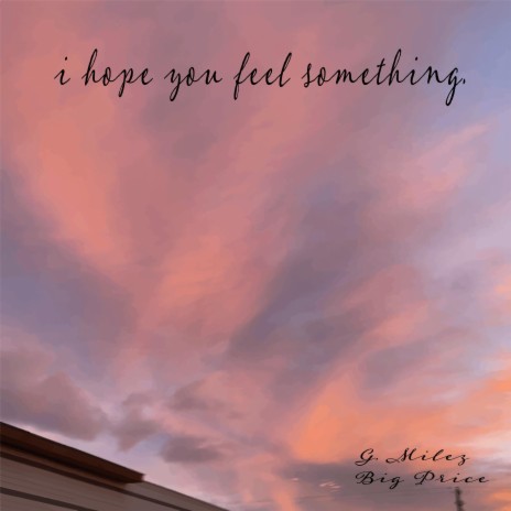 i hope you feel something. ft. Big Price | Boomplay Music