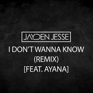 I Don't Wanna Know (Remix)