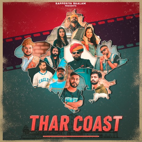 Thar Coast ft. Jagirdar RV, Kehar, Rajnigandha Shekhawat, Emcee NRS & J-NEE | Boomplay Music