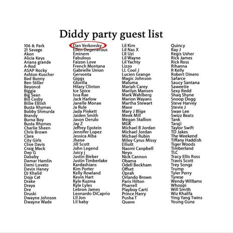 Diddys List | Boomplay Music