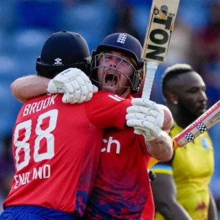 Podcast no. 444 - England pull off a final over thriller and chase down a record total against the West Indies on Grenada to get back in the series courtesy of Phil Salt, Jos Buttler and Harry Brook.