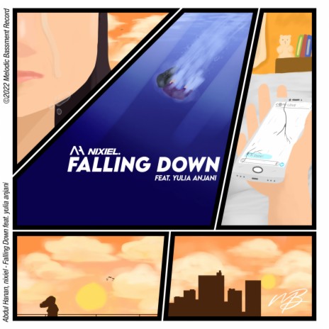 Falling Down ft. nixiel & Yulia Anjani | Boomplay Music