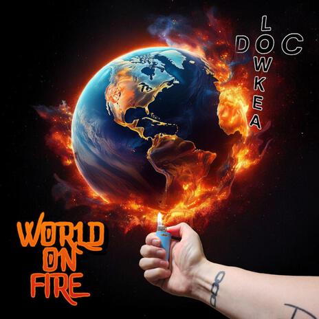 World on Fire ft. Lowkea | Boomplay Music