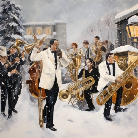 Jazz Notes Amidst Snowflakes ft. Jazz Chill 101 & Classy Cafe Jazz Music | Boomplay Music