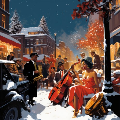 Ivory Keys in Winter's Grasp ft. French Music Cafe & Instrumental Chill Jazz | Boomplay Music