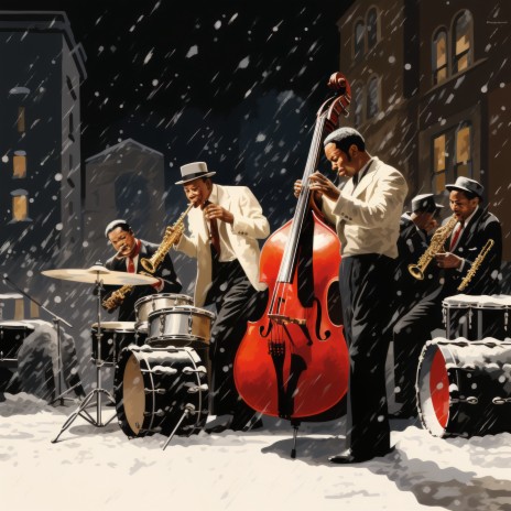 Melodic Bliss in Snowfall ft. Chilled Jazz Masters & Background Instrumental Jazz | Boomplay Music