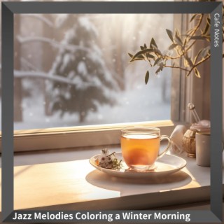 Jazz Melodies Coloring a Winter Morning