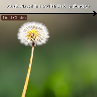 Music Played in a Stylish Cafe on Sundays