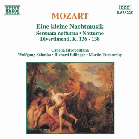 Divertimento in B-Flat Major, K. 137 Salzburg Symphony No. 2: II. Allegro di molto | Boomplay Music