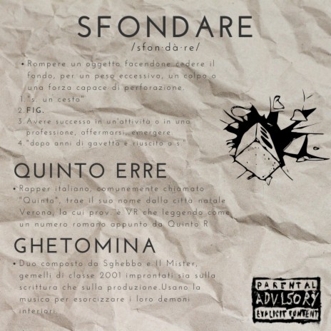 Sfondare ft. Ghetomina | Boomplay Music