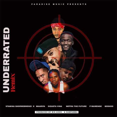 Underated (Remix) ft. Maarifa, Dizasta Vina, Motra The Future, P Mawenge & Boshoo | Boomplay Music