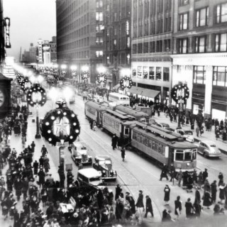 Downtown at Christmas Time