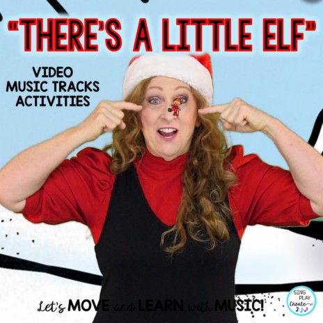 There's A Little Elf Dancing on My Nose Children's Christmas Song
