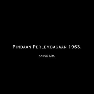 Pindaan Perlembagaan 1963