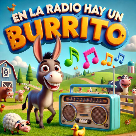 En la radio hay un burrito