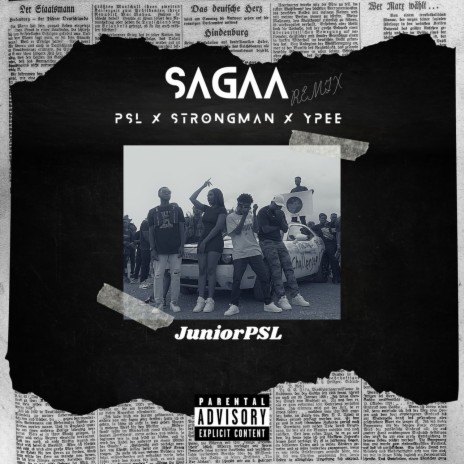 Sagaa (Remix) ft. Strongman, YPee & PSL | Boomplay Music
