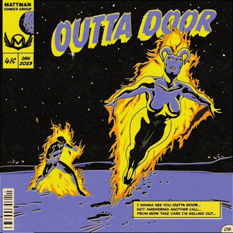 Outta Door ft. Dael Damsa | Boomplay Music