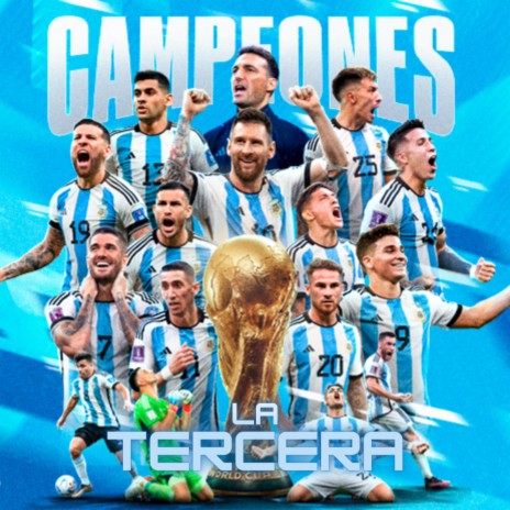 Argentina campeon del mundo-La Scaloneta/La Tercera-muchachos