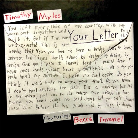 Your Letter (feat. Becca Tremmel) | Boomplay Music