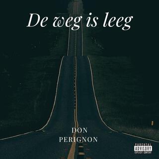 De weg is leeg