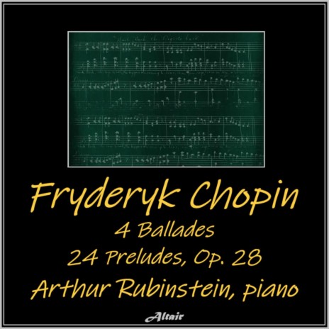 Arthur Rubinstein - Rubinstein Collection, Chopin, Preludes -   Music