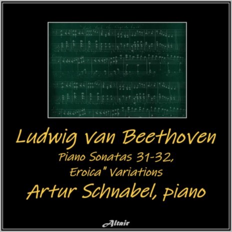Piano Sonata NO. 31 in A-Flat Major, Op. 110: I. Moderato Cantabile Molto Espressivo (Live)