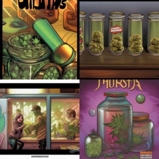 Empty Weed Jars