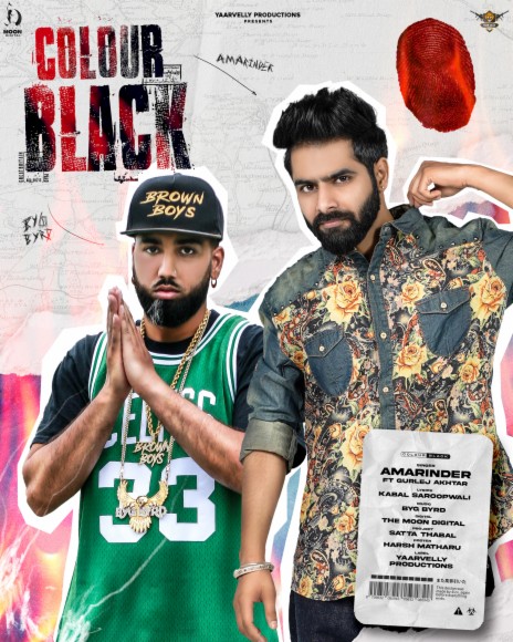 Colour Black ft. Gurlej Akhtar & Byg Byrd | Boomplay Music