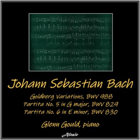 Partita NO. 5 in G Major, BWV 829: IV. Sarabande (Live) | Boomplay Music