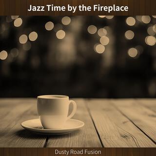 Jazz Time by the Fireplace