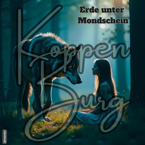 Erde unter Mondschein