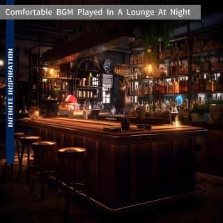 Comfortable Bgm Played in a Lounge at Night