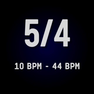 5/4 (10 to 44 BPM)