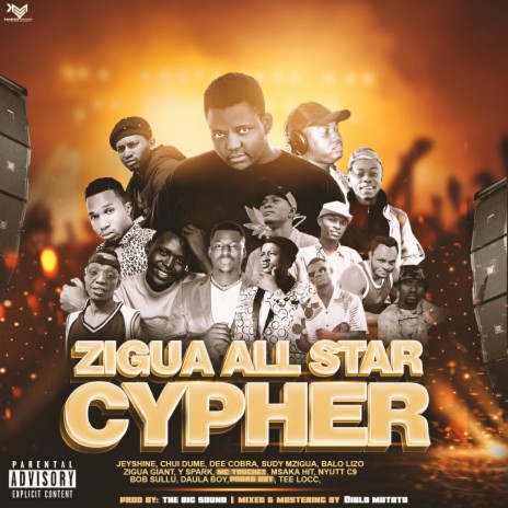 Zigua All Star Cypher ft. Chui Dume, Tee Locc, Nyutt C9, Msaka Hit & Bob Sullu | Boomplay Music