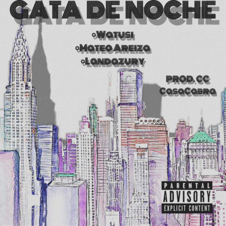 Gata de Noche ft. Landazury | Boomplay Music