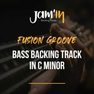 Fusion Groove Bass Backing Track in C Minor