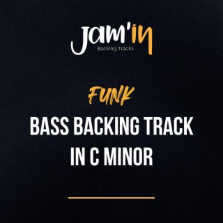 Funk Bass Backing Track in C Minor