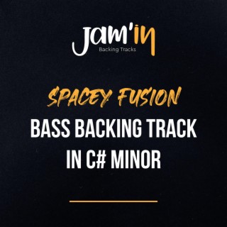 Spacey Fusion Bass Backing Track in C# Minor