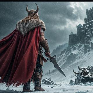 Snowbound Fury: The Viking’s Battle Against the Draugr (r)