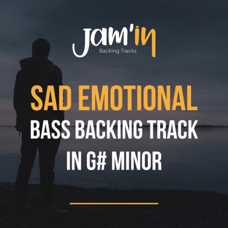 Sad Emotional Bass Backing Track in G# Minor