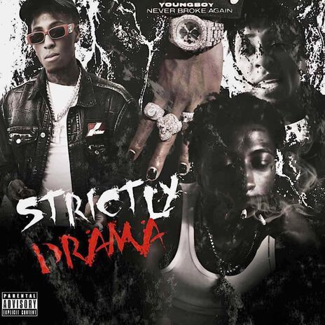 Strictly Drama ft. FoulOutJayk & FLTJAYK | Boomplay Music