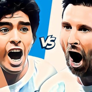 Messi vs Maradona (Batalha de Rap) ft. Canal HeroRap lyrics | Boomplay Music