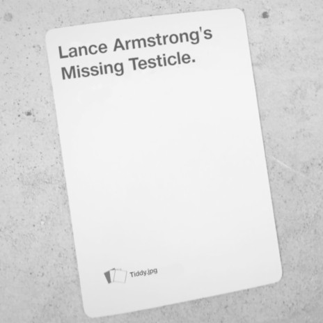 Lance Armstrong's Missing Testicle | Boomplay Music