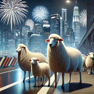 Sheep Family's New Year's Eve