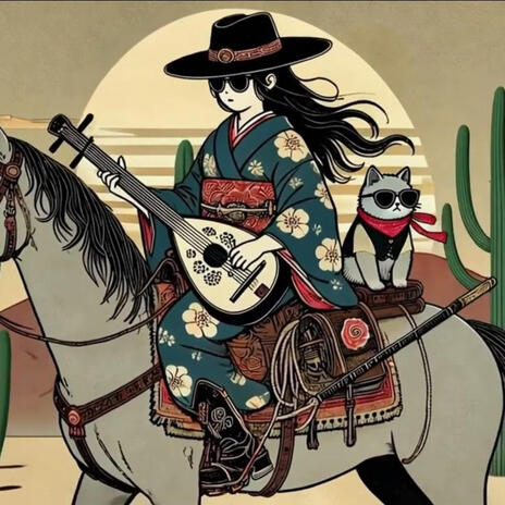 The Cowboy Dreams of the Sunglass Cat