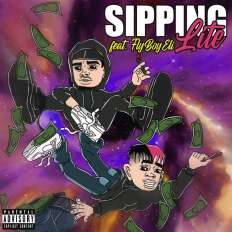 Sipping LITE ft. Flyboyeli | Boomplay Music