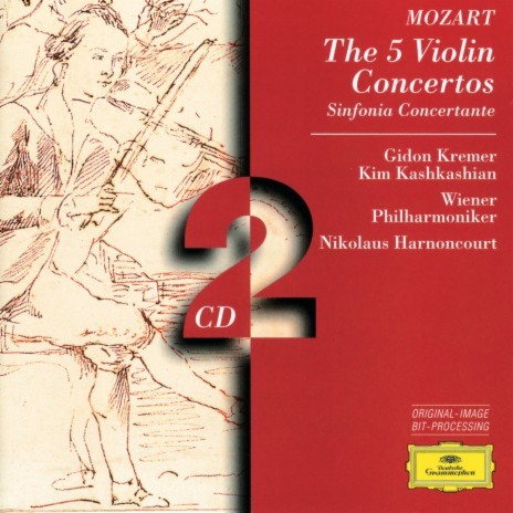 Mozart: Violin Concerto No. 3 in G Major, K. 216: I. Allegro (Cadenza: Levin) ft. Wiener Philharmoniker & Nikolaus Harnoncourt | Boomplay Music