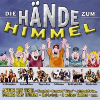 Die Hände zum Himmel