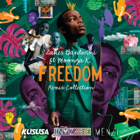 Freedom (Menzi Remix) ft. Moonga K | Boomplay Music